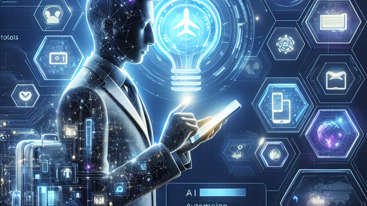 AI-powered travel booking interface demonstrating agentic automation for 2026 travelers